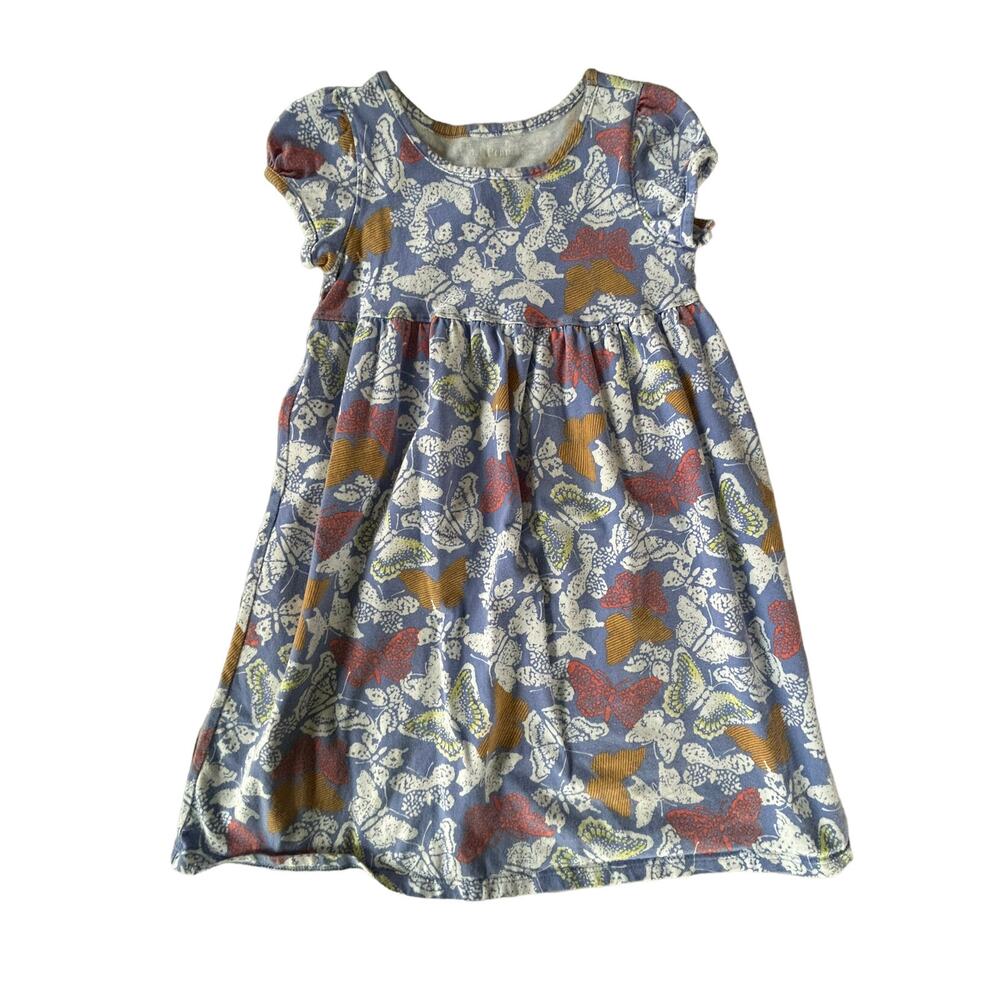 Llbean Purple Butterfly Dress 5-6